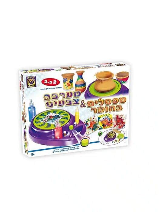 מפסלים בחומר& מערבב צבעים