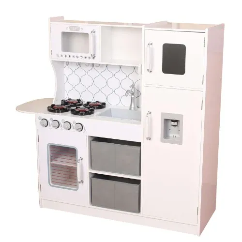 מטבח אלקטרוני עם מתקן מים קולות ואורות