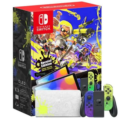 Nintendo Switch OLED Model Splatoon 3 Edition נינטנדו
