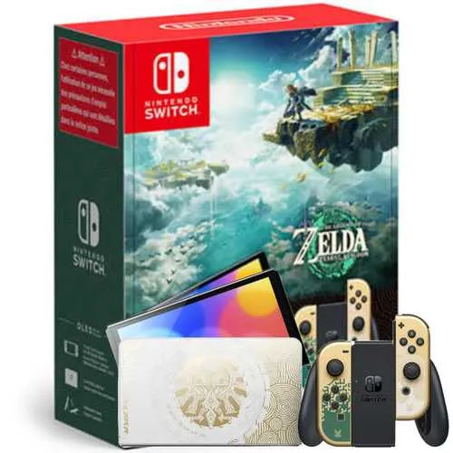 Nintendo Switch OLED The Legend of Zelda Tears of the Kingdom Edition נינטנדו