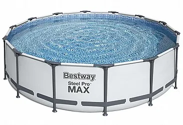 בריכת BESTWAY אולטרה קוטר 427 עומק 122 steel pro max