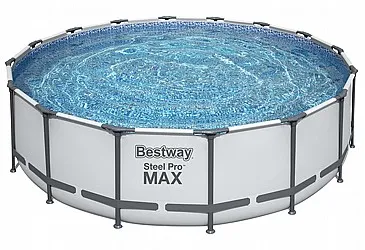 בריכת BESTWAY אולטרה קוטר 549 עומק 122 steel pro max
