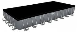בריכת BESTWAY אולטרה 956*488*132 דגם 56623 2024 (יריעה בצבע אפור כהה
