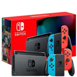 NINTENDO SWITCH CONSOLE V2 NEON נינטנדו